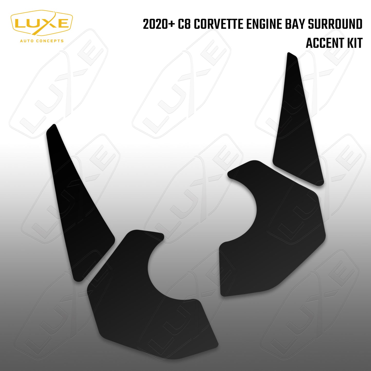 2020+ C8 Corvette Engine Bay Surround Accent Kit