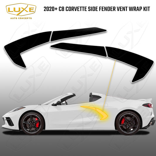 2014+ C7 Corvette Kit de tinte para luces traseras (superposiciones centrales)