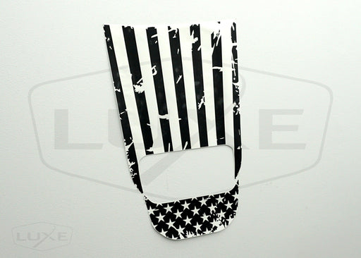 RAM TRX Hood Decal Pair - Stars and Stripes 1, Distressed - Luxe Auto Concepts