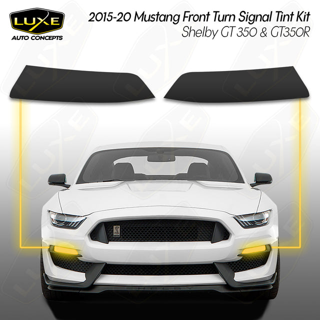Mustang Shelby GT 350R / GT 350 Front Turn Signal Tint Kit