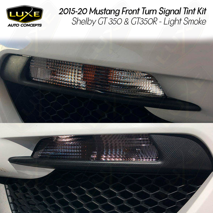 Kit de tinte de luz intermitente delantera Mustang 2015-17