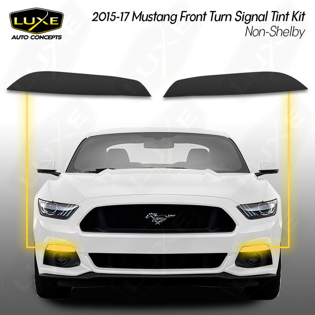 Mustang Front Turn Signal Tint Kit (Non-Shelby GT350R/GT 350)