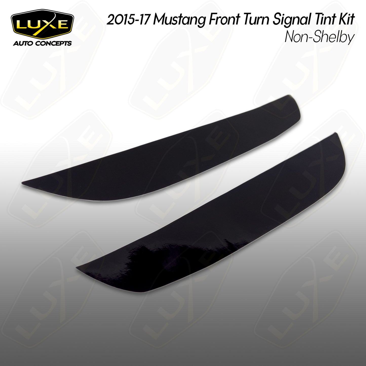 2015-17 Mustang Front Turn Signal Tint Kit (Non-Shelby GT350R/GT 350)