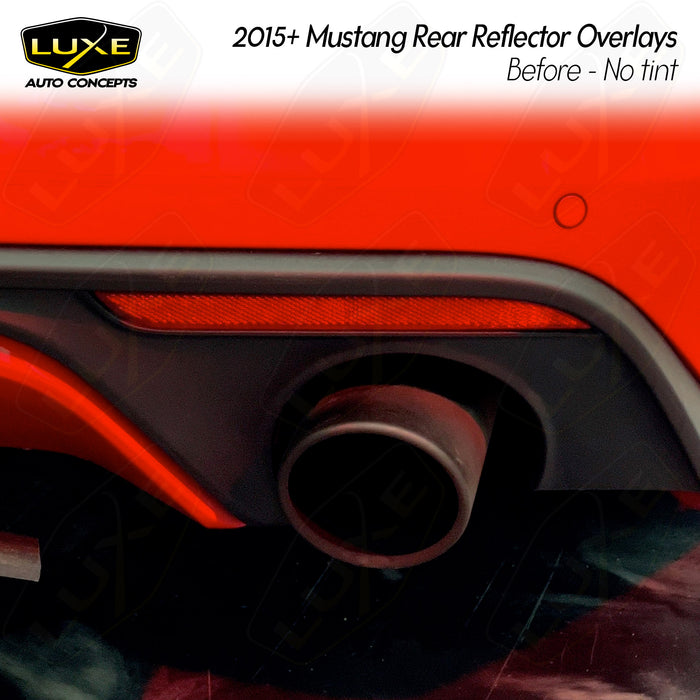 2015+ Mustang Rear Reflector Tint Kit