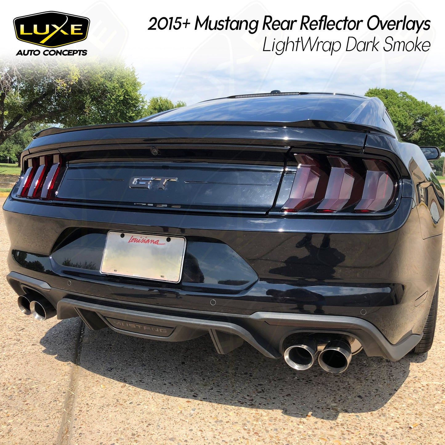 2015+ Mustang Rear Reflector Tint Kit