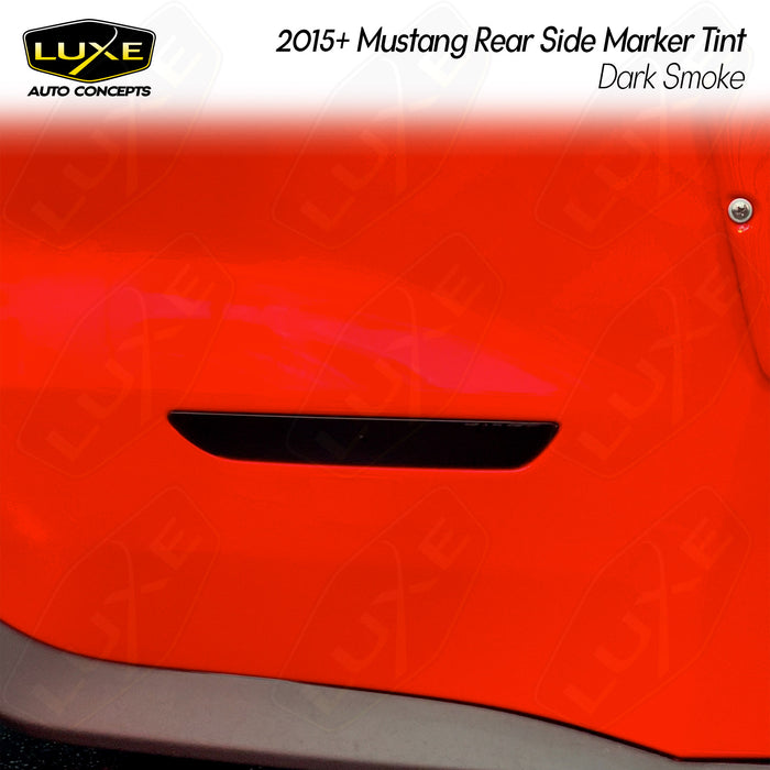 Kit de tinte de marcador lateral trasero para Mustang 2015-17