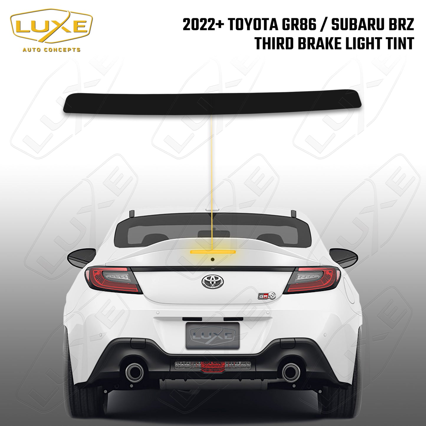 Toyota GR86 / Subaru BRZ Third Brake Light Tint Kit
