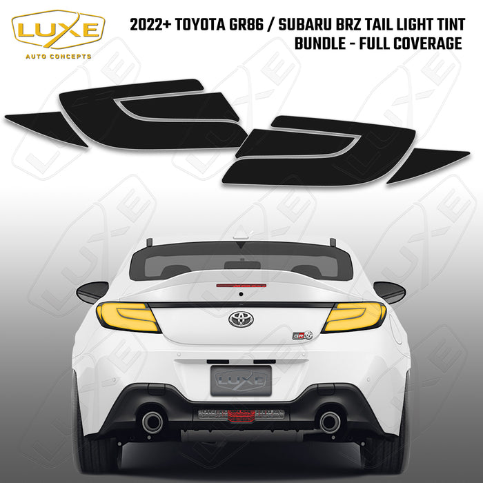 2022+ Toyota GR86 / 2022+ Subaru BRZ Taillight Bundle - Full Coverage