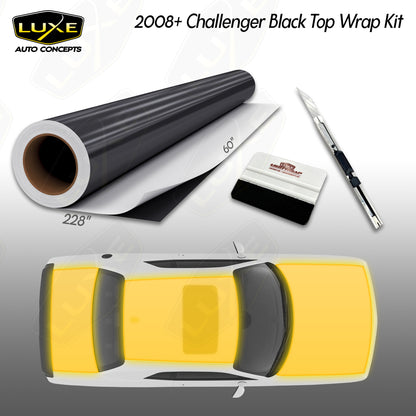 2008+ Challenger Black Top Wrap Kit