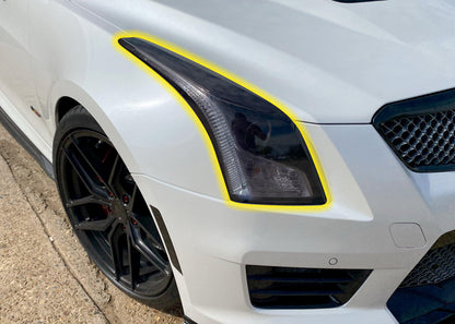 2016-2019 Cadillac ATS Headlight Tint Kit - Luxe Auto Concepts