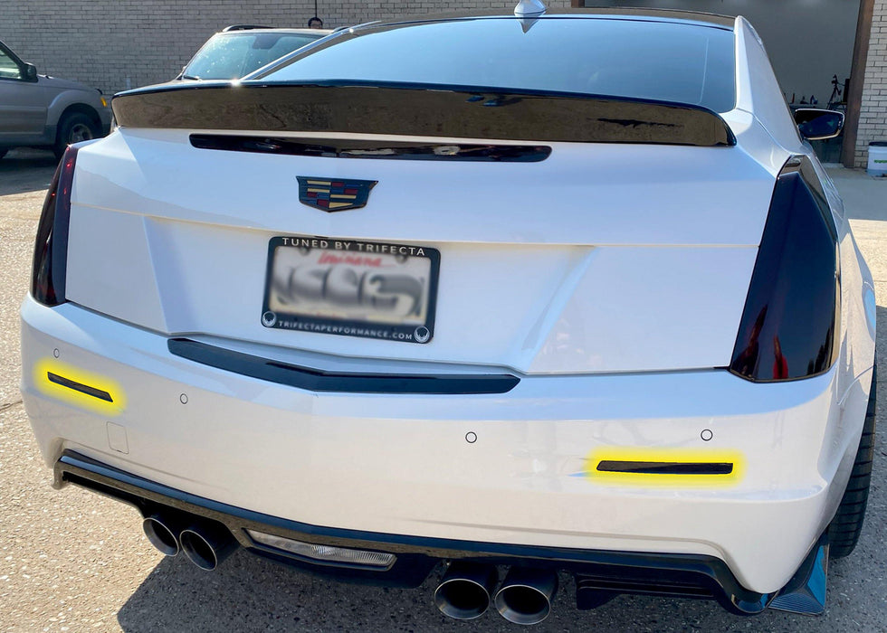 2015-19 Cadillac ATS Rear Reflector Tint Kit - Luxe Auto Concepts