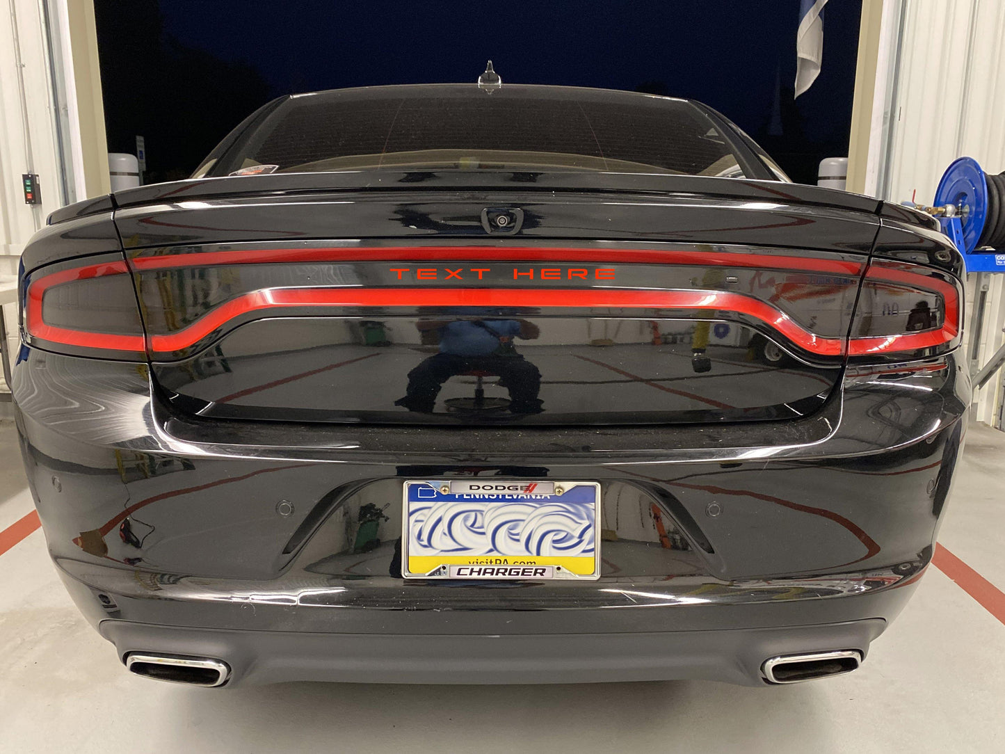 Charger Tail Light Badge Decal - Luxe Auto Concepts