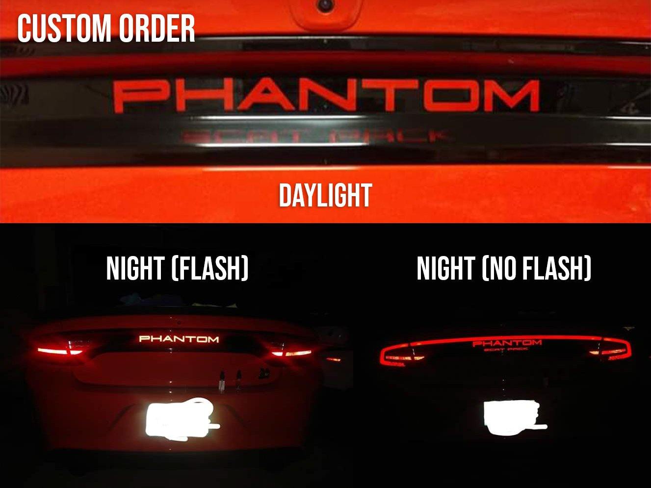 Charger Tail Light Badge Decal - Luxe Auto Concepts