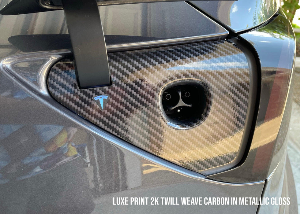 Model 3, Y Charging Port Wrap Kit - Luxe Auto Concepts
