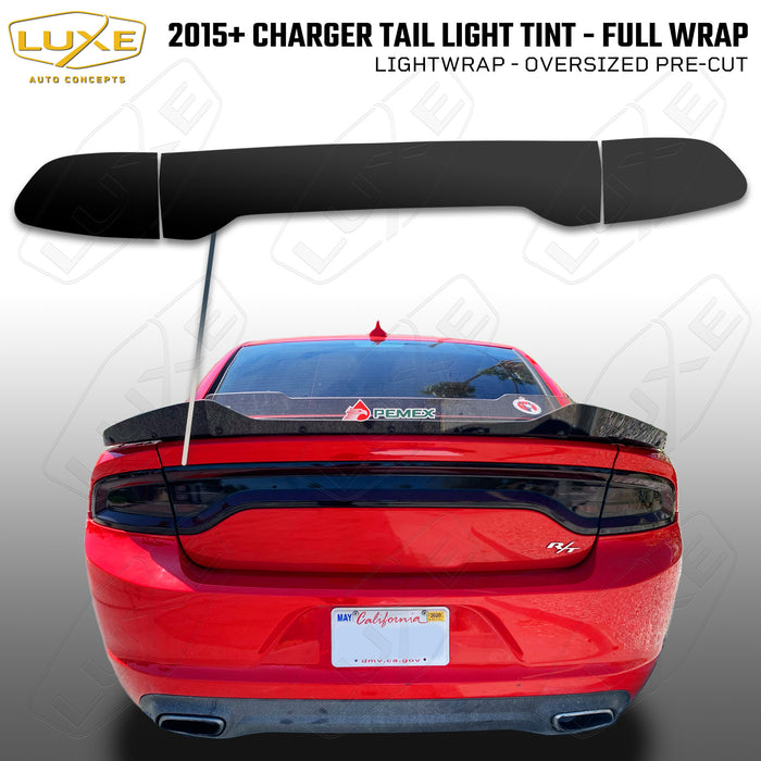 2015+ Charger Tail Light Tint Kit - Full Wrap