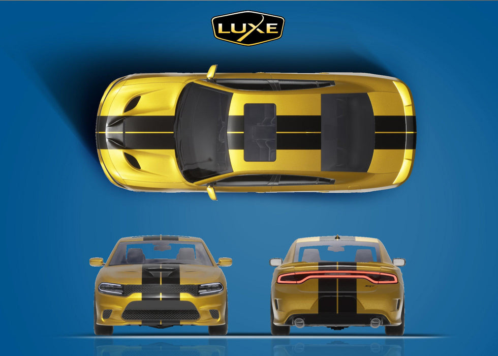 Standard Vehicle Stripe Kit - Dual 10" - Luxe Auto Concepts