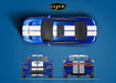 Standard Vehicle Stripe Kit - Dual 12" - Luxe Auto Concepts