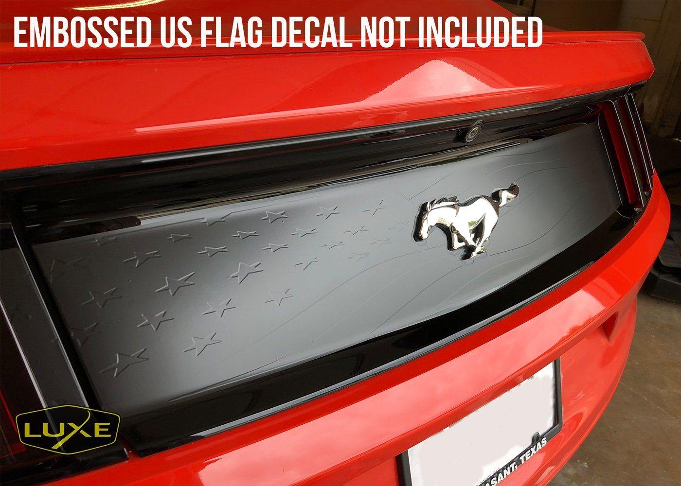 2015-17 Mustang Deck Lid Divider Decal - Luxe Auto Concepts