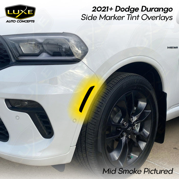 2021+ Durango Side Marker Tint Overlays - LightWrap