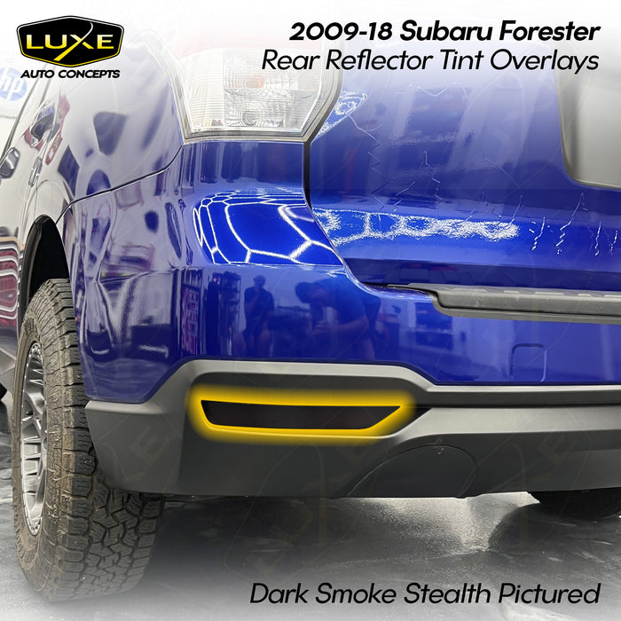 2009-2018 Subaru Forester Rear Reflector Tint Overlays - LightWrap