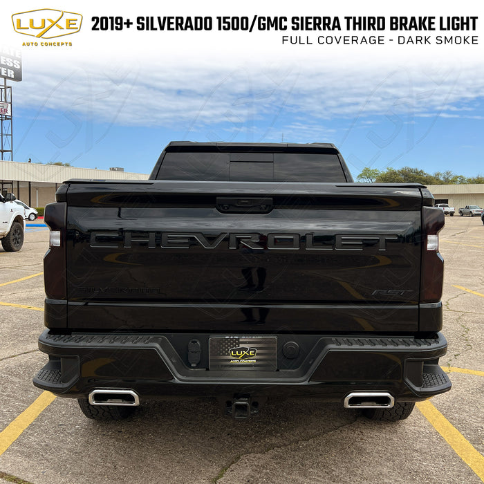 2015+ Kit de tinte de luz trasera del cargador - Tipo 1 (superposiciones laterales)