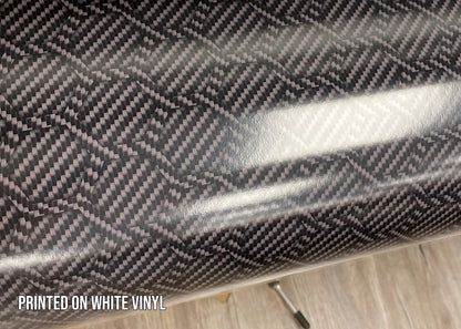 Luxe Carbon Fiber Vinyl - Honeycarbon Twill - Luxe Auto Concepts