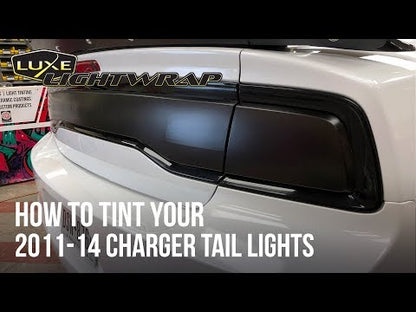2011-14 Charger Tail Light Tint Kit - Type 3 (Full Wrap)