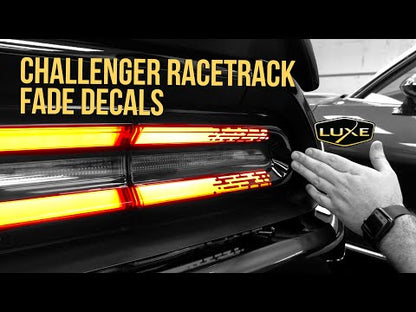 Calcomanías para luces traseras de pista de carreras Challenger 2015+ - Interior