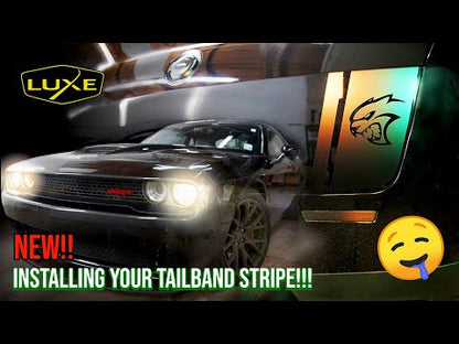 2015+ Dodge Challenger Tail Band Stripe/Scat Pack QP Calcomanía