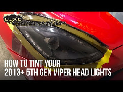2013-17 Viper Head Light Tint Kit - Envoltura completa