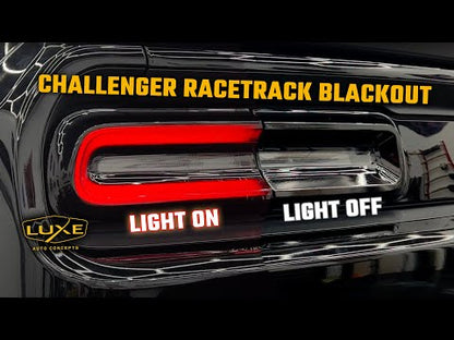 2015+ Challenger Racetrack Taillamp Overlays - Full Coverage