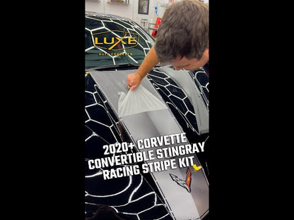 Corvette C8 Convertible Engine Decklid Decal Kit