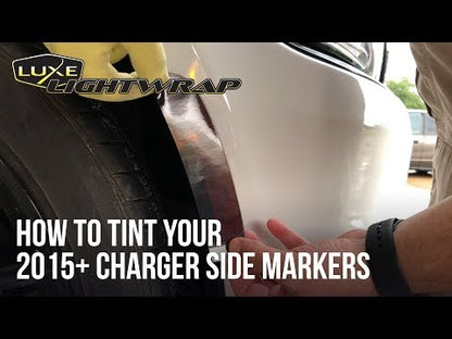 2015+ Dodge Charger Side Marker Overlays - LightWrap Tint