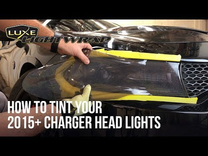2015+ Charger Headlight Tint Kit