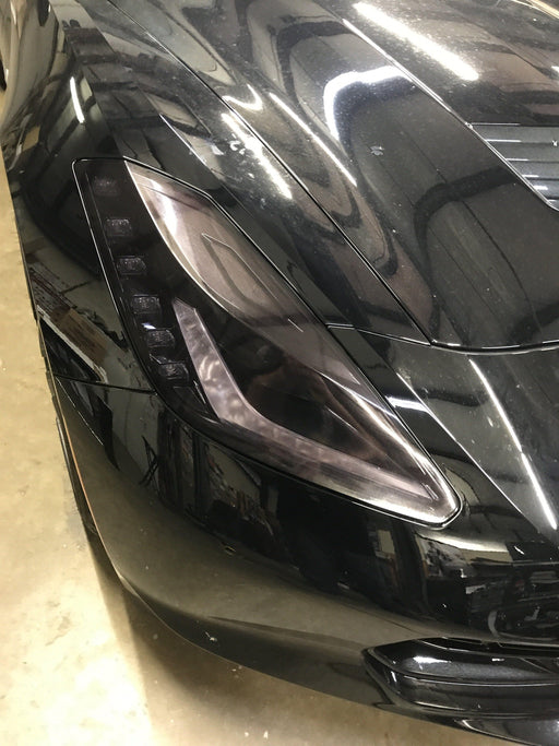 2014+ C7 Corvette Headlight Tint Kit - Full Wrap - Luxe Auto Concepts