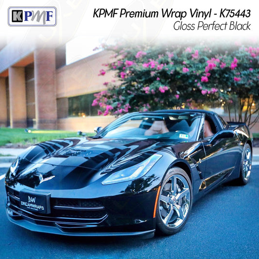 KPMF Wrap Vinyl - K75443 - Gloss Perfect Black