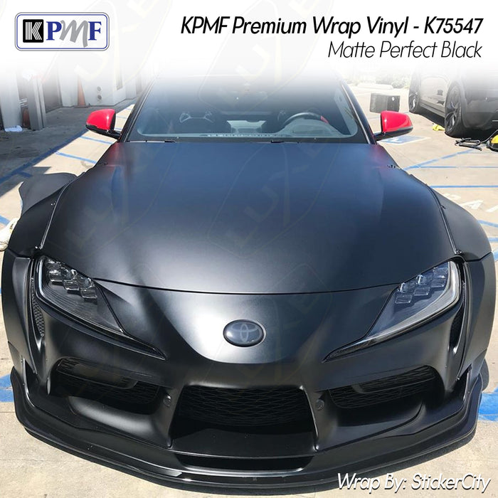 KPMF Wrap Vinyl - K75547- Matte Perfect Black