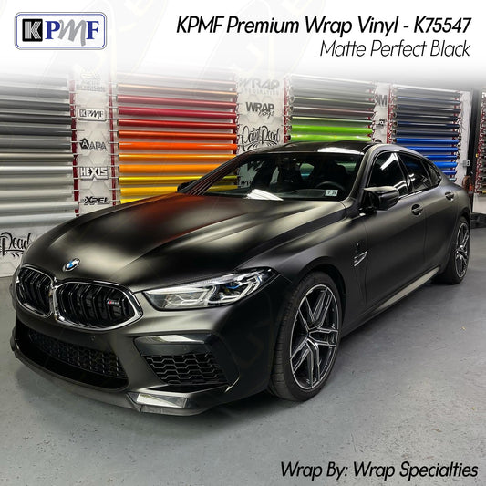 KPMF Wrap Vinyl - K75547- Matte Perfect Black