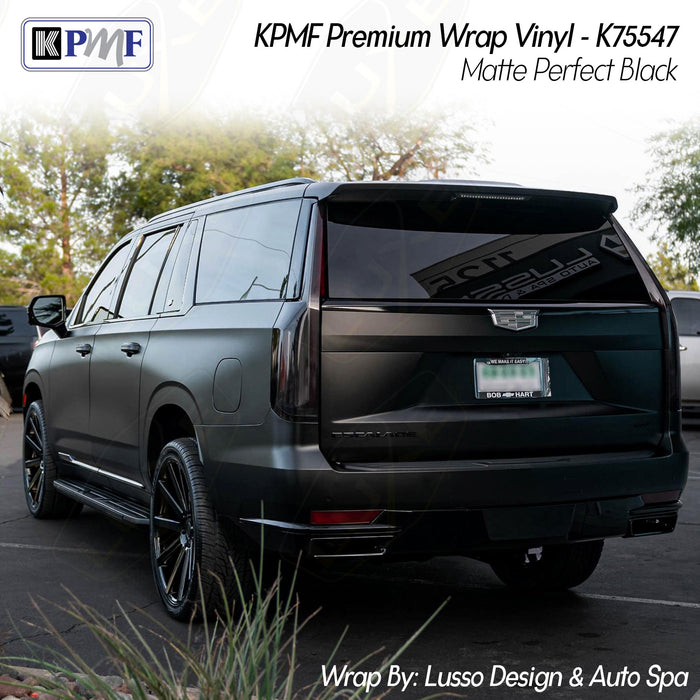 KPMF Wrap Vinyl - K75547- Matte Perfect Black