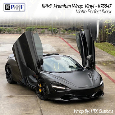 KPMF Wrap Vinyl - K75547- Matte Perfect Black