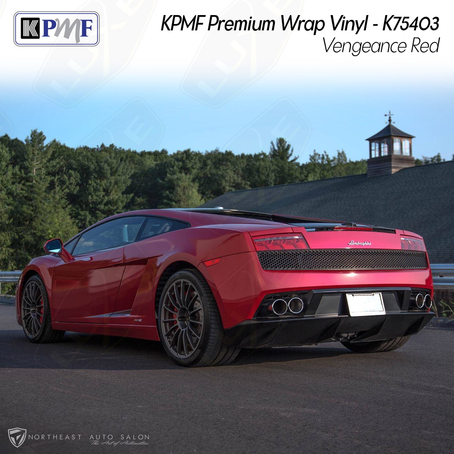 KPMF Wrap Vinyl - K75403 - Gloss Vengeance Red