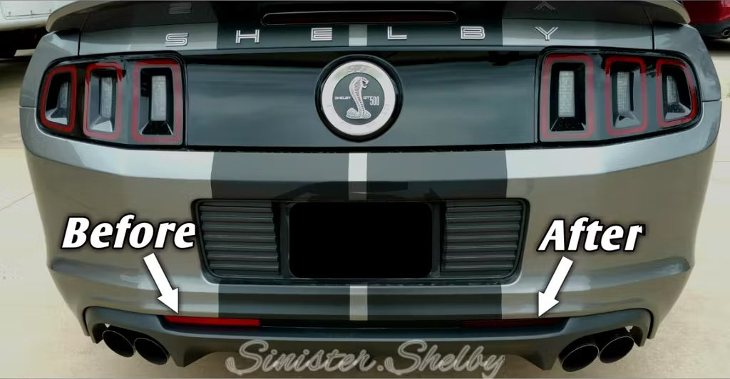 2013-14 Mustang Rear Reflector Tint Kit