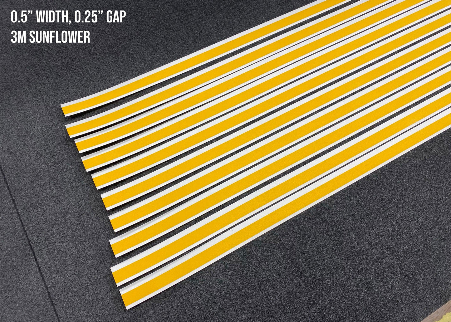 Standard Vehicle Stripe Kit - Dual Pinstripes, Pre-Spaced - Luxe Auto Concepts