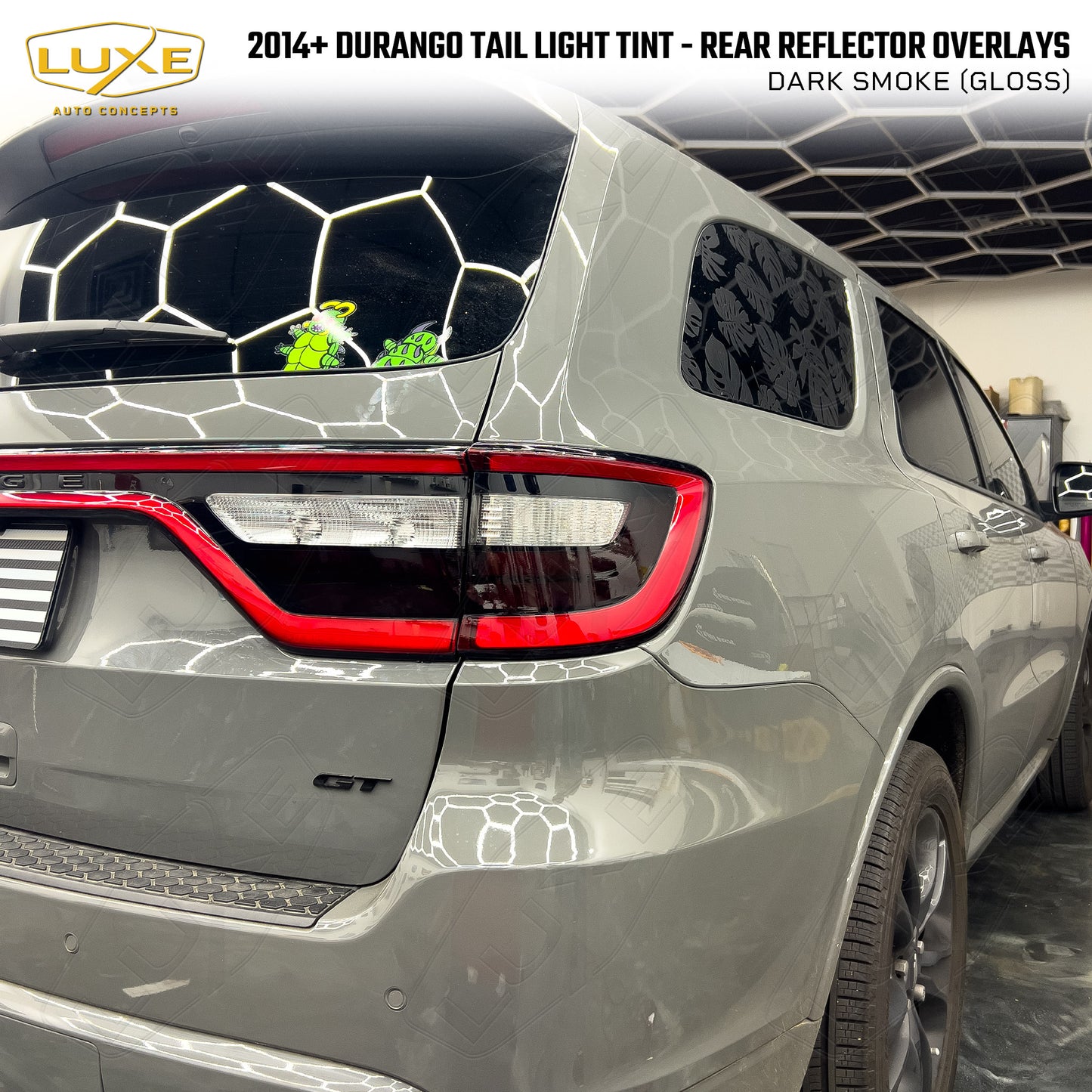 Durango Tail Light Tint Kit - Rear Reflector Overlays