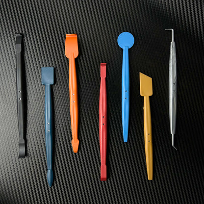 7 Piece Multi-Tool Magnetic Squeegee Sticks w/ Case