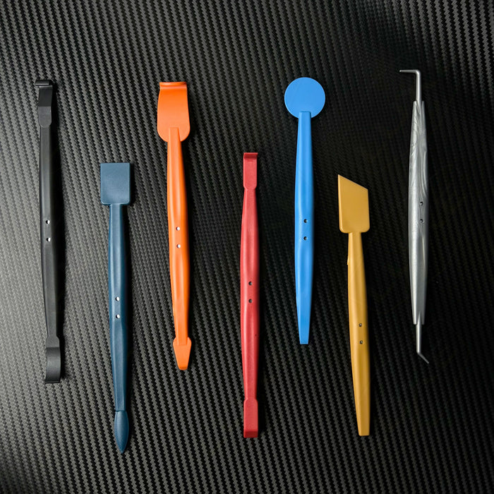 7 Piece Multi-Tool Magnetic Squeegee Sticks w/ Case