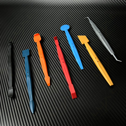 7 Piece Multi-Tool Magnetic Squeegee Sticks w/ Case