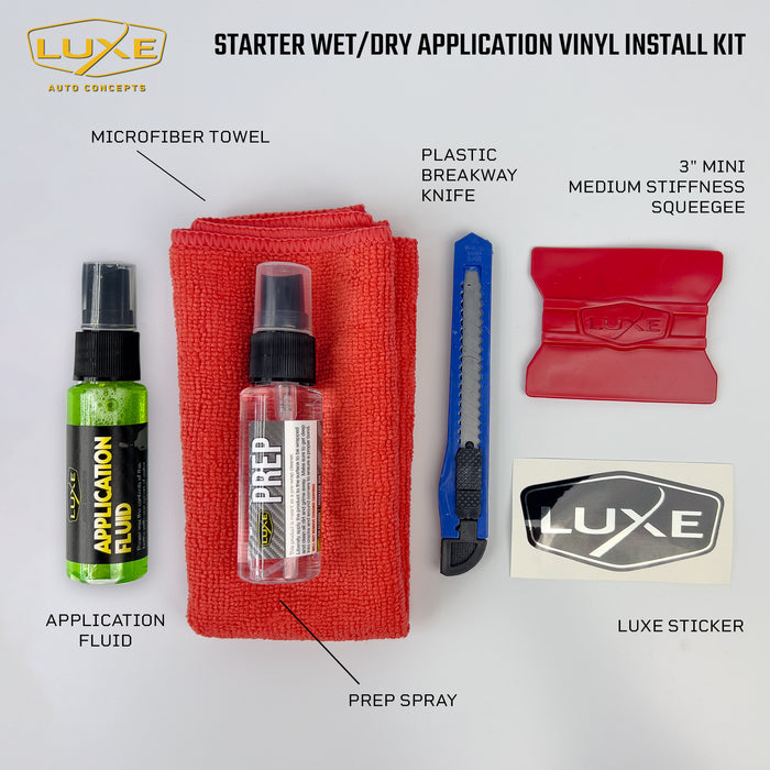Starter Wet/Dry Application Vinyl Install Kit