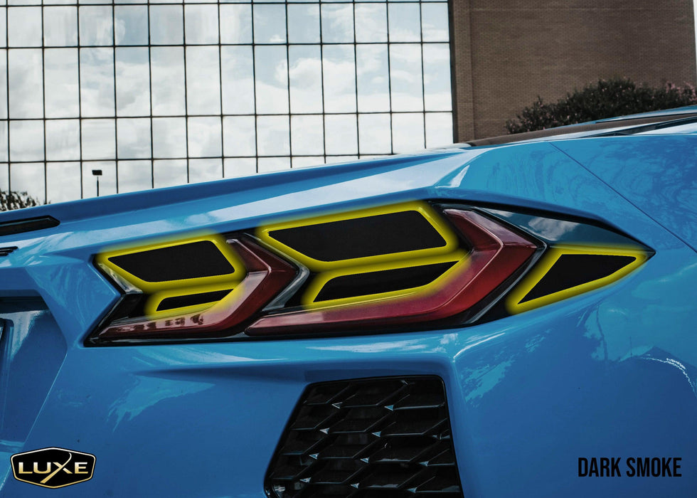 2020+ C8 Corvette Taillight Tint Kit - 10pc - Luxe Auto Concepts