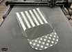 RAM TRX Hood Decal Pair - Stars and Stripes 1 - Luxe Auto Concepts